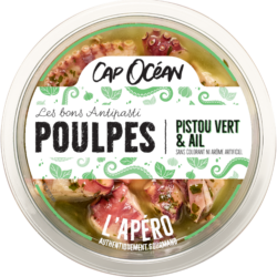 Poulpes Pistou vert & Ail